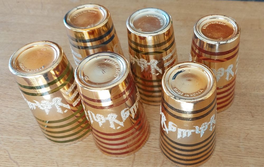 Copos decoração marroquina