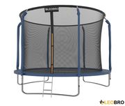 Батут 252 см — LEOBRO Premium 8FT BLUE (яскравий дизайн)