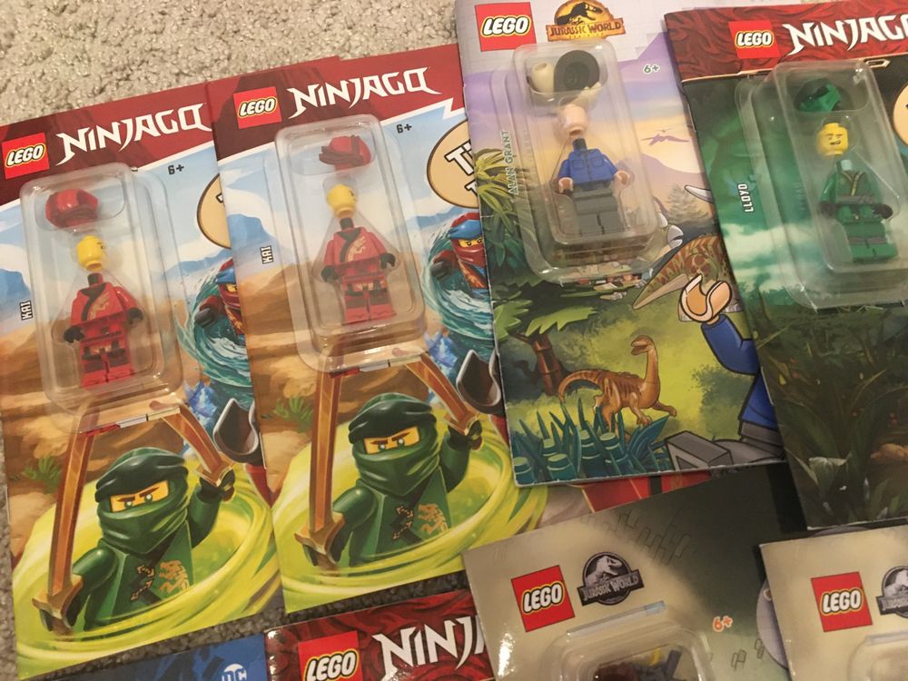 Lego ksiązka Ninjago jutassic World