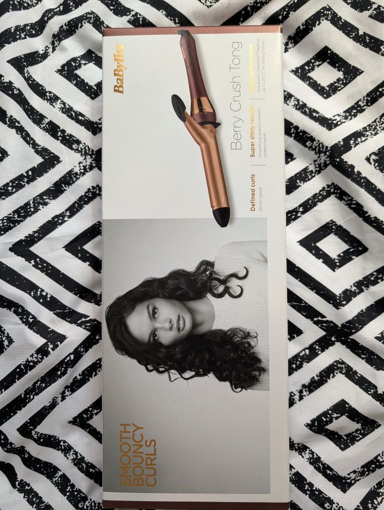 Lokówka BaByliss Berry Crush Tong ,z ceramiki kwarcowej 25 mm