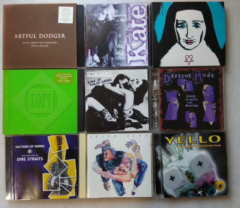 New 3. Тільки фірмові диски з колекції CD (каталог і ціни)