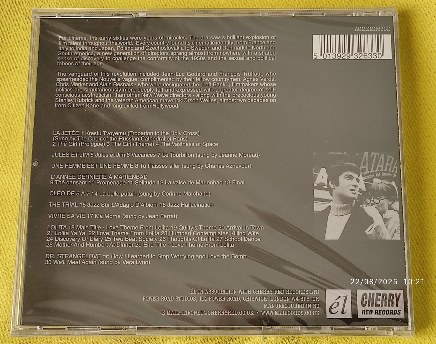 Vários - World Cinema In The 60's Vol.1 CD