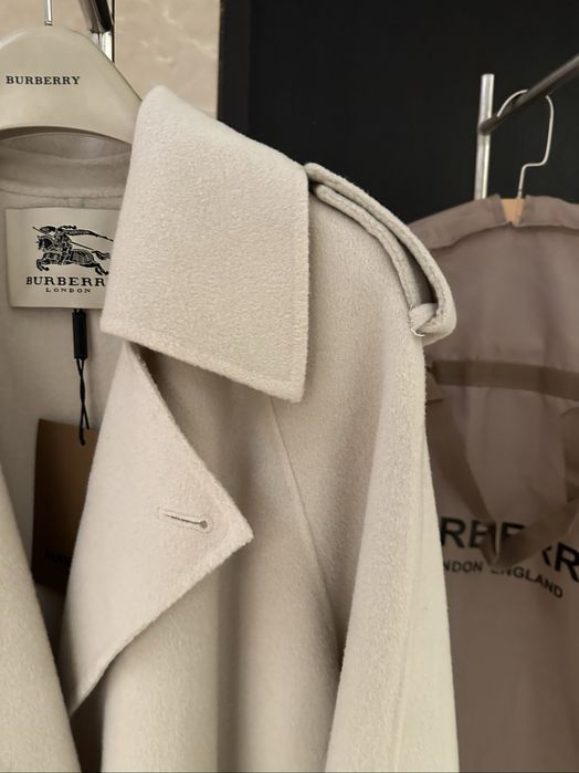 Пальто Burberry из шерсти