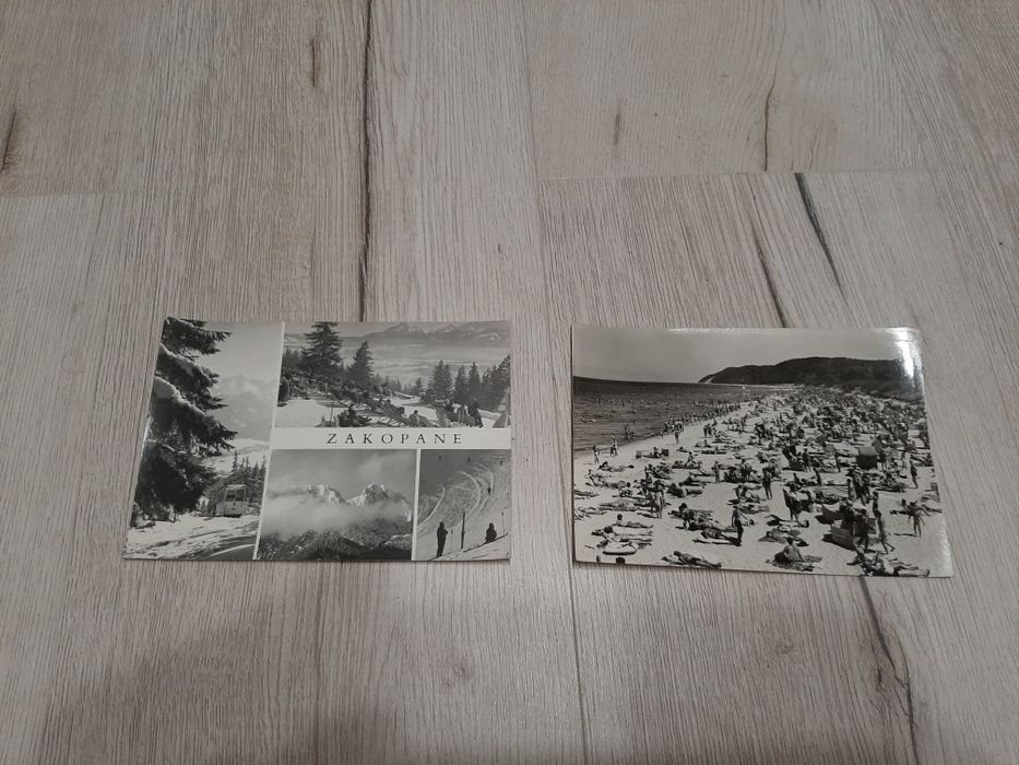 Stare pocztówki Zakopane i Międzyzdroje