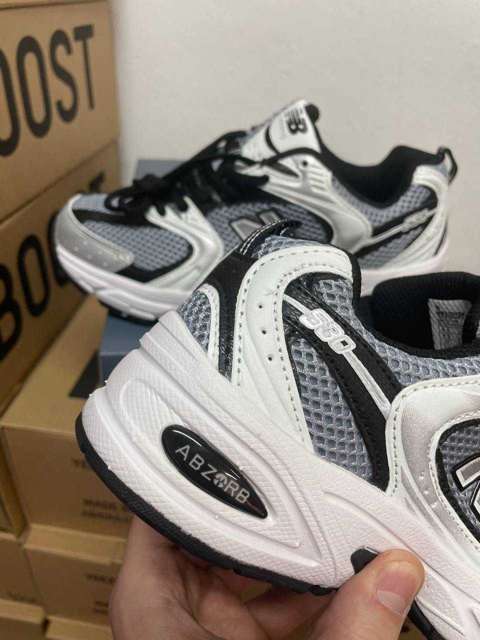 Кроссовки New Balance 530 grey black / Нью беленс 530 серые 37 38 39