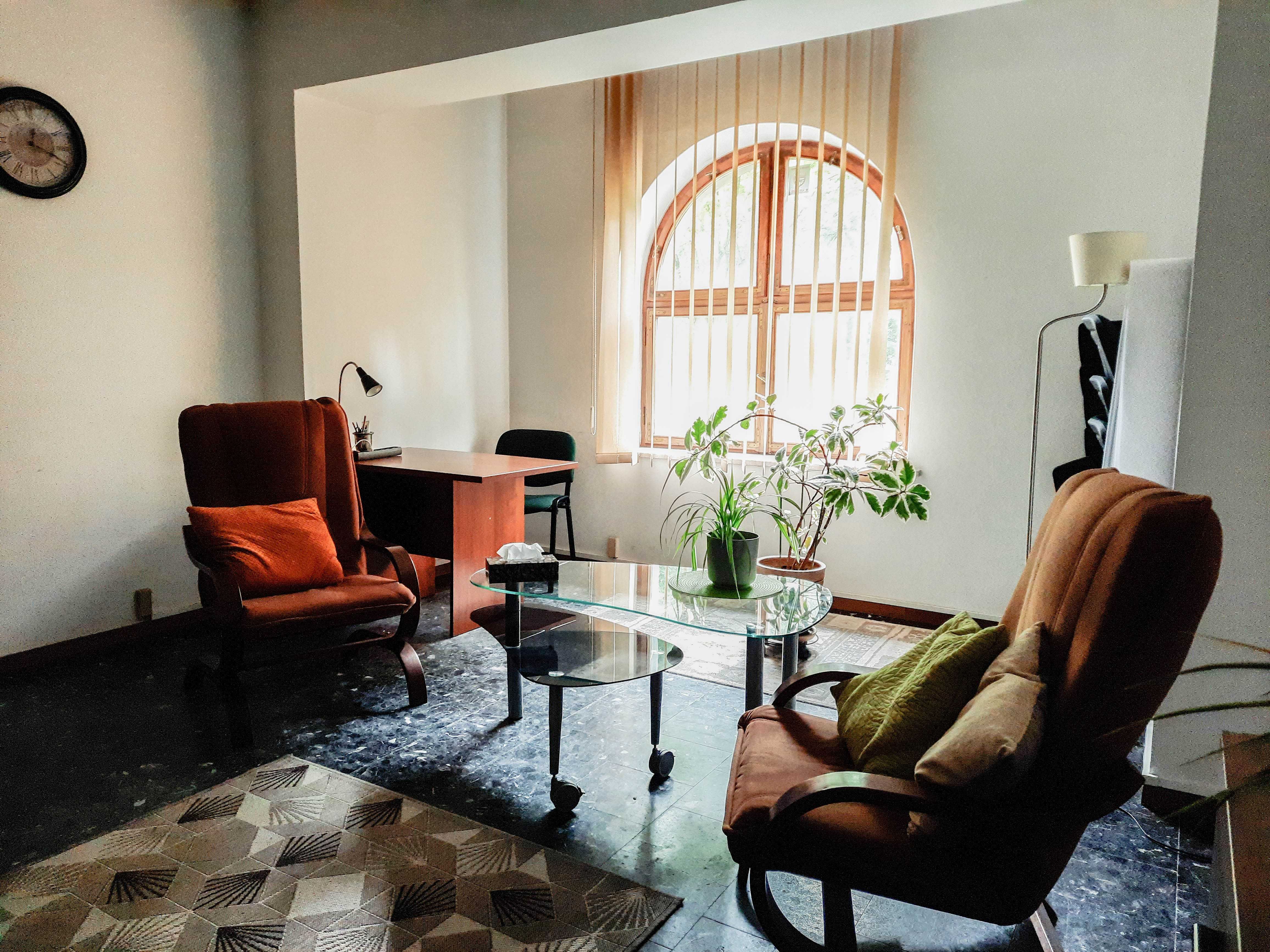 Przytulne gabinety dla psychologa, psychoterapeuty, psychiatry