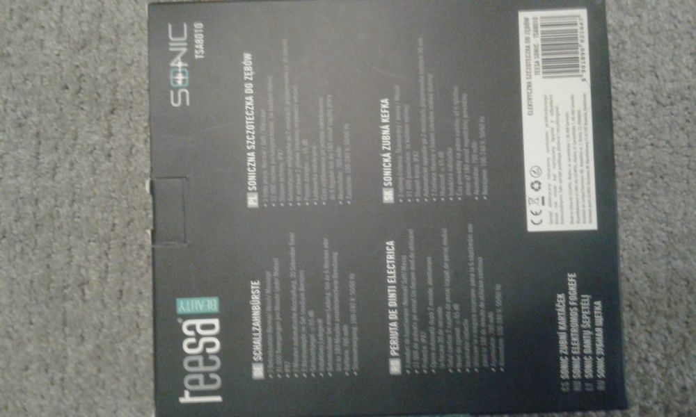 Szczoteczka soniczna Teesa Nowa!!!