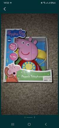 Інтерактивний телефон Свинка Пеппа, Peppa pig, оригінал