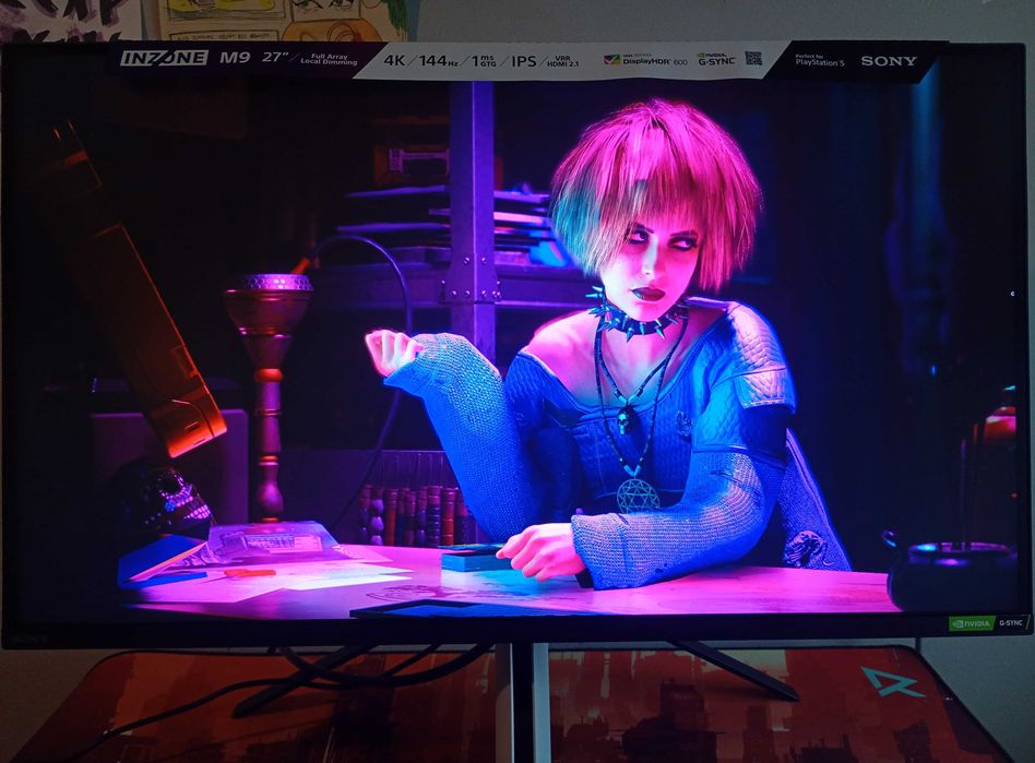 Ігровий монітор Sony INZONE M9 27" 4K 144Гц HDR білий (SDM-U27M90)