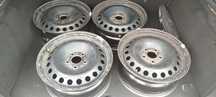 Jantes de ferro medida 16" 5 furos (Ford Focus)