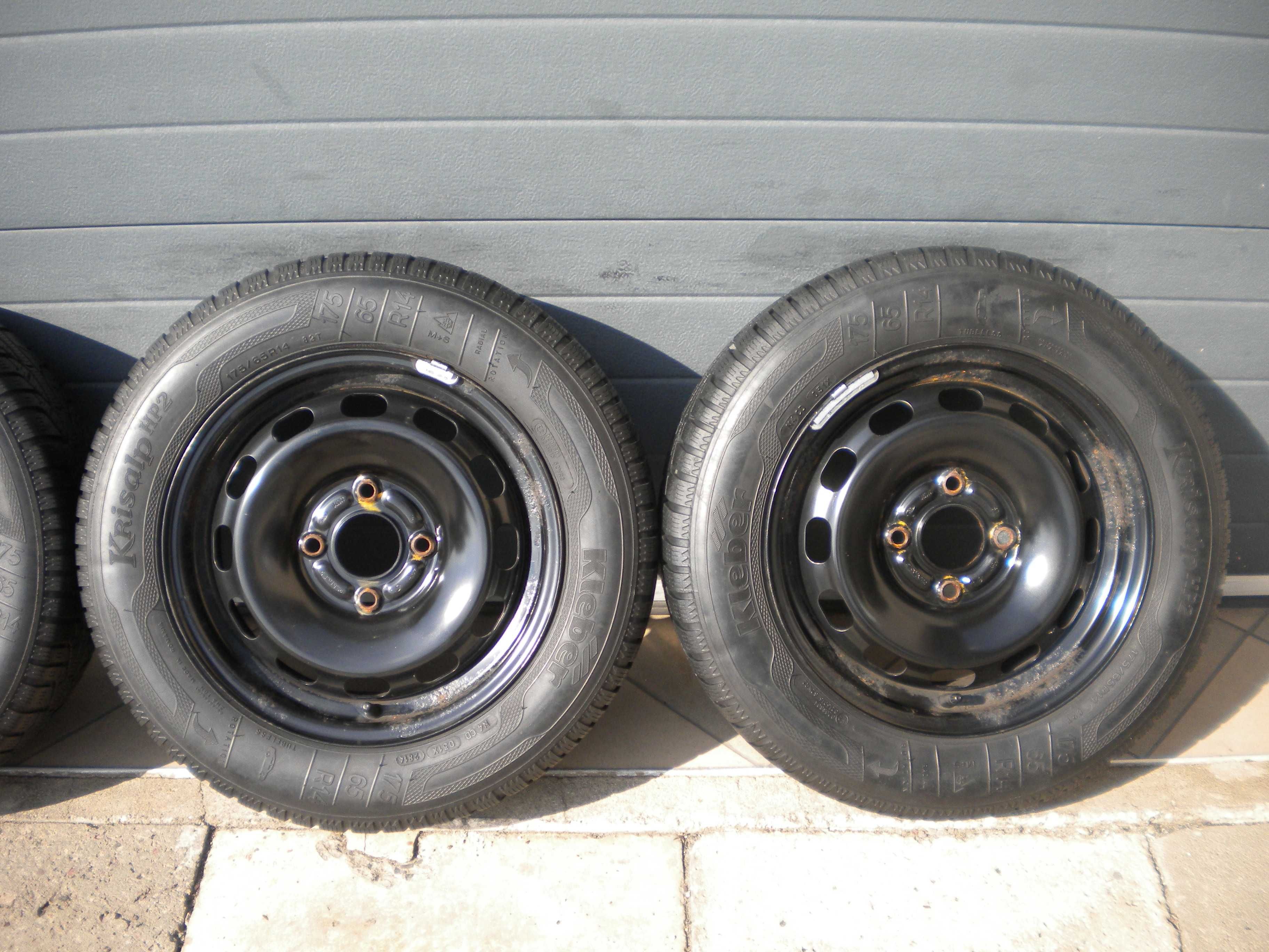 ! Koła zimowe 14 4x108 et37,5 FORD FIESTA MK7