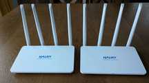 Routery ISP Halny HLE-3gm 2 szt. i Fiberhome AX3000