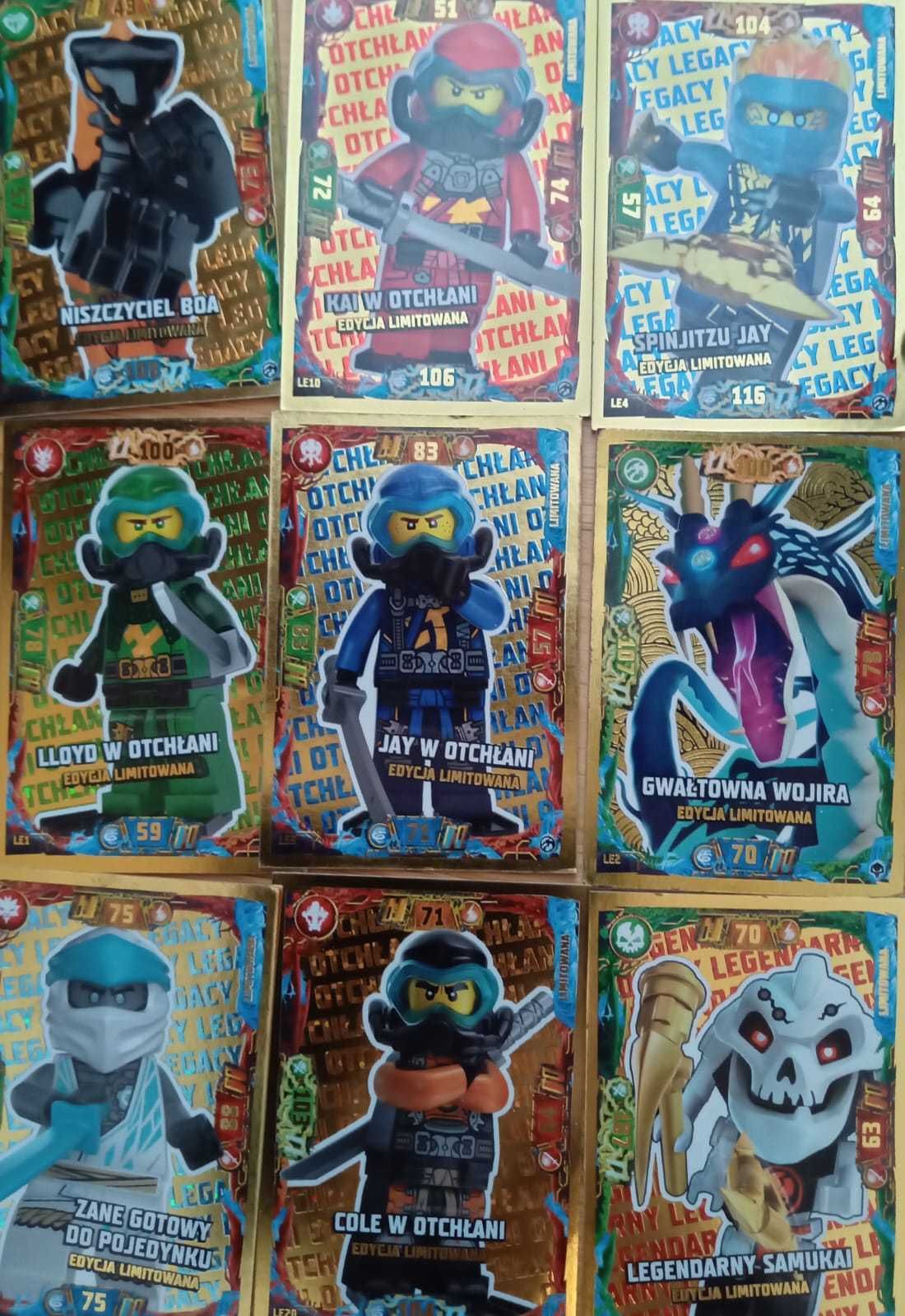 karty lego ninjago  edycja limitowana