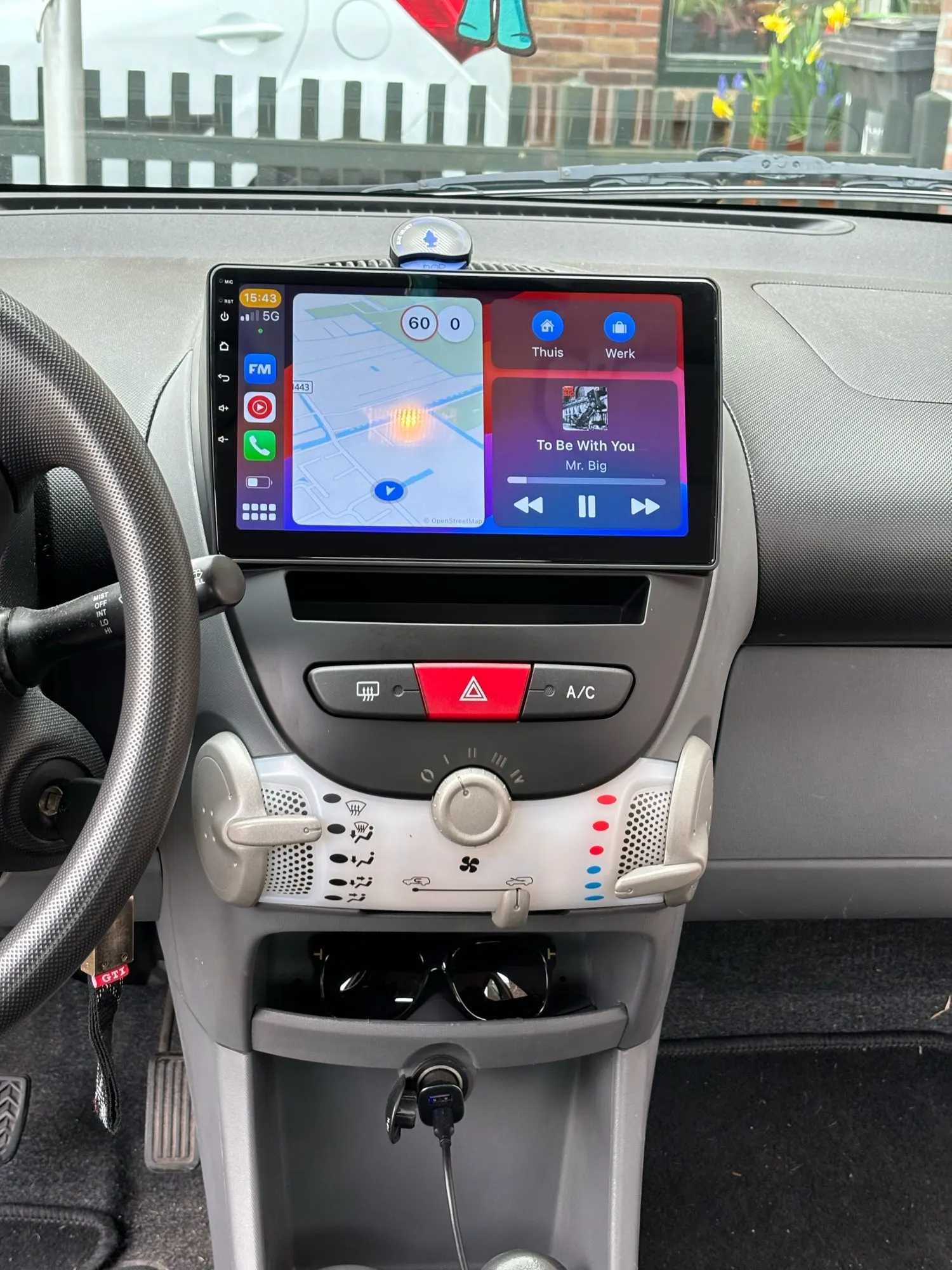 Auto Radio peugeot 107 Citroen C1 Toyota Aygo Android 2 din Auto
