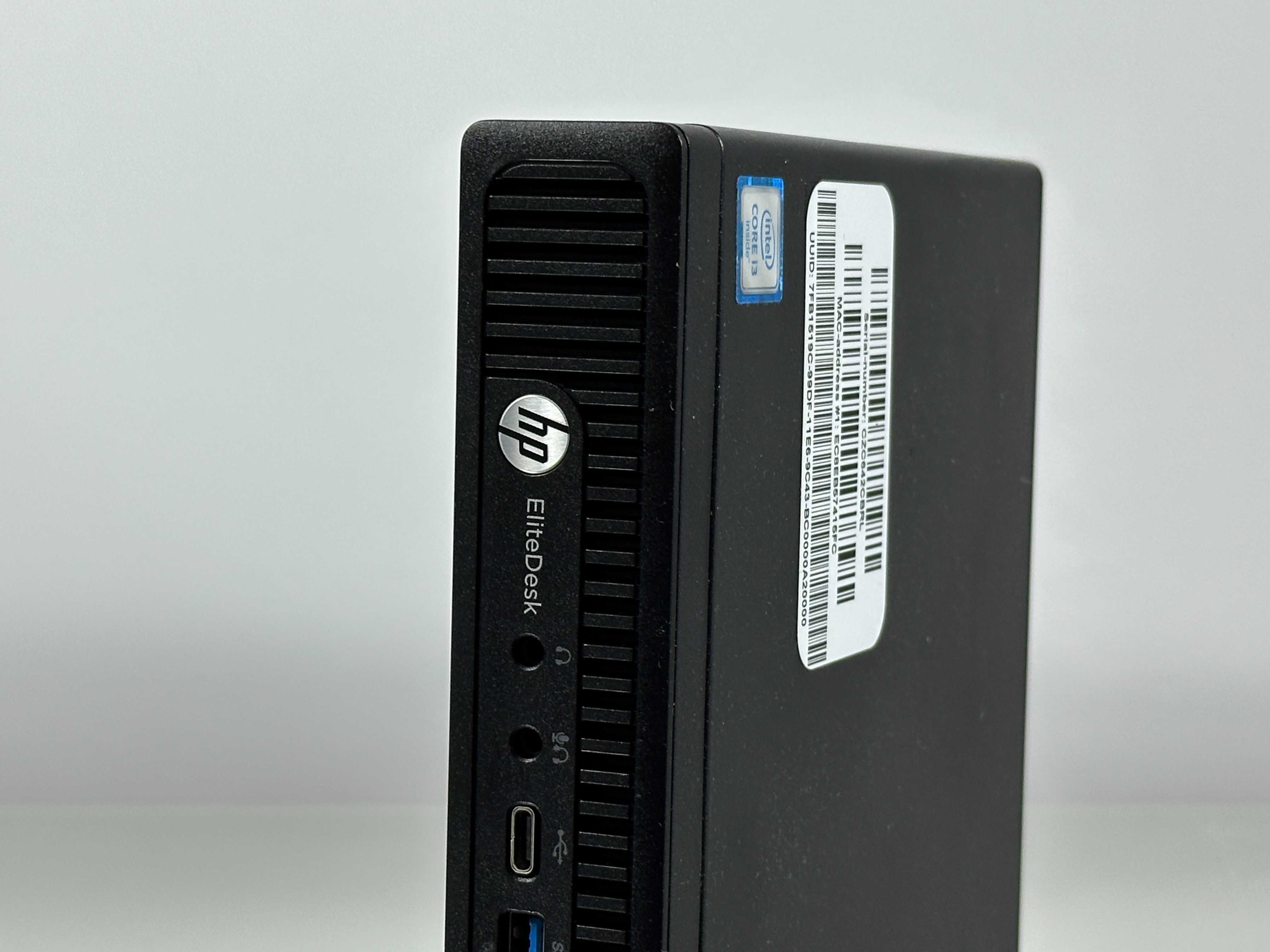 Komputer miniPC HP EliteDesk 800 G2 Tiny i3 8GB 256GB SSD Gwarancja