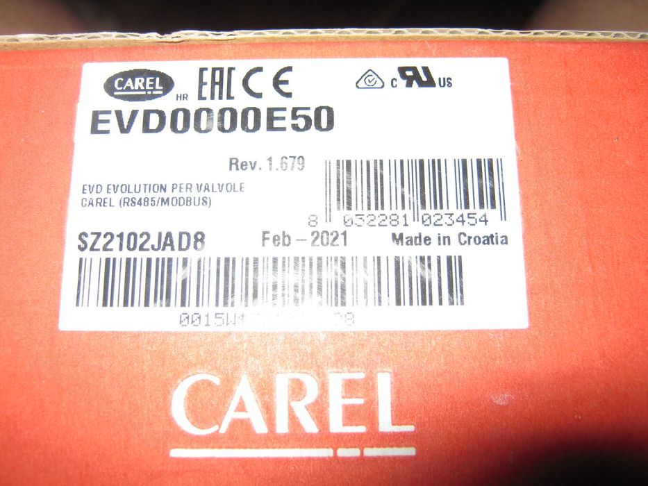 драйвер EVD0000E50 EVD, Carel, Італія, нов