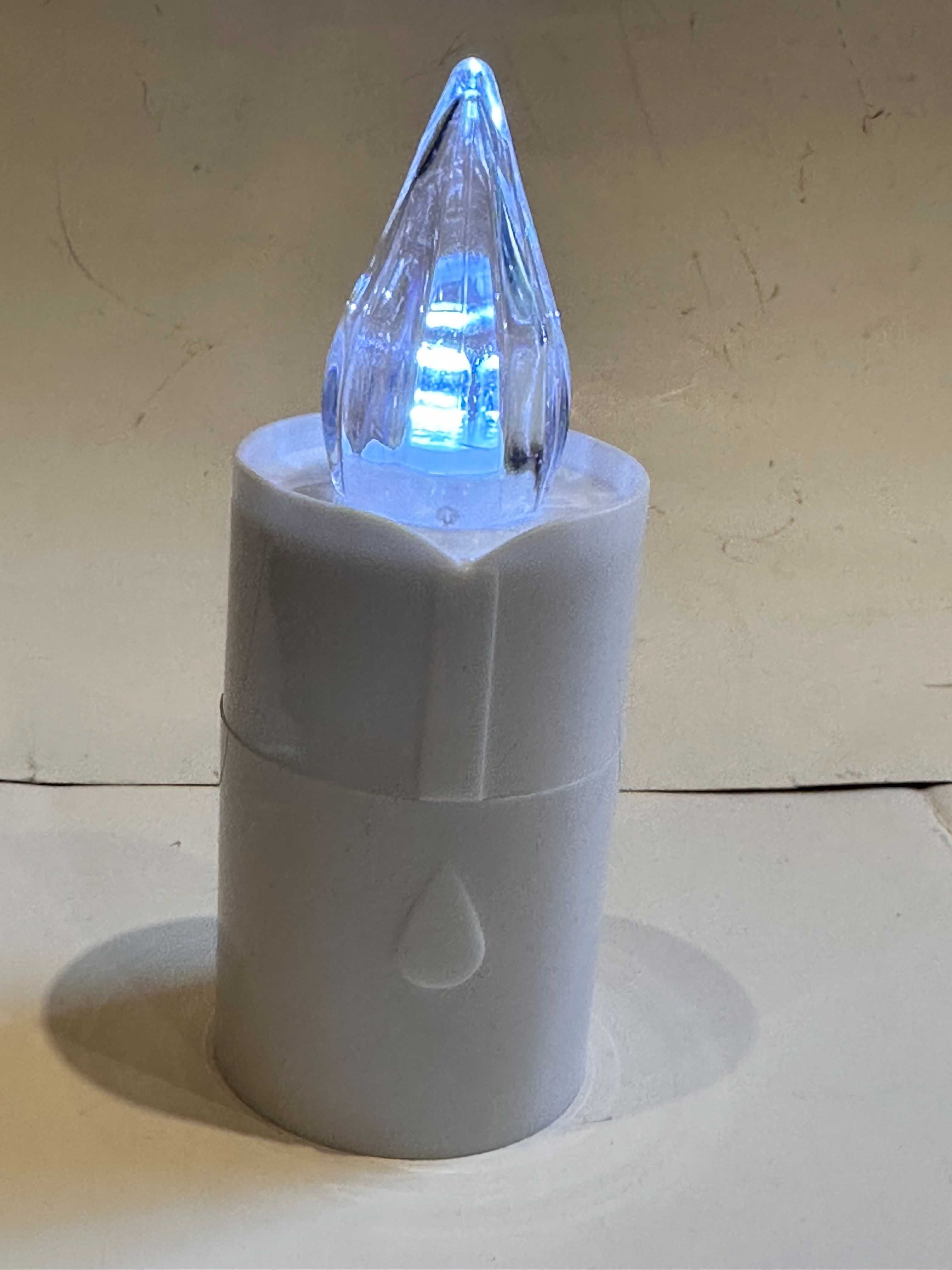 świeczka led ok10,5cm wkład znicz lampion kolor do wyboru
