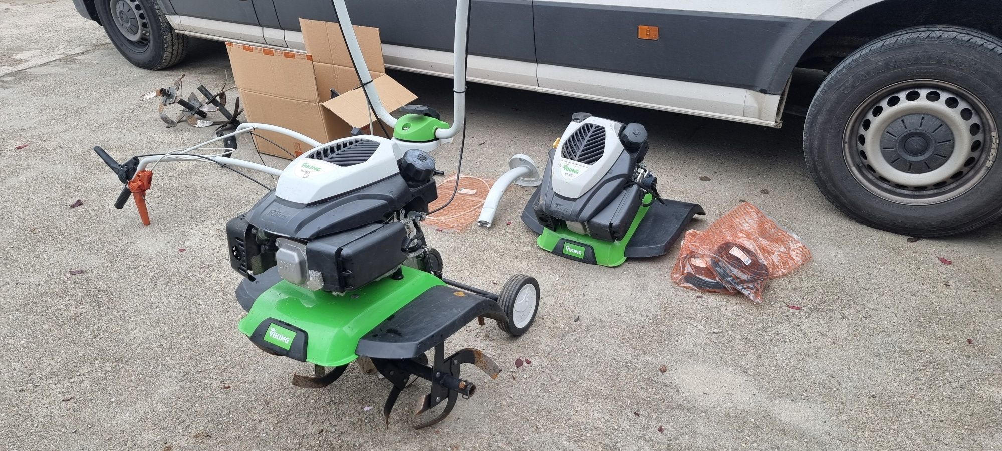 Glebogryzarka Wiking HB 685.1 po Serwisie duzy zestaw