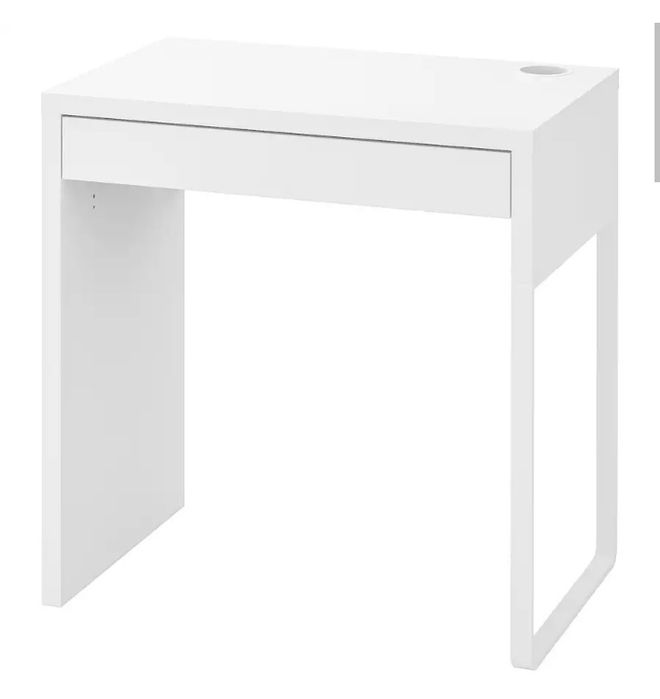 Secretária branca individual MICKE (possivel conjunto)