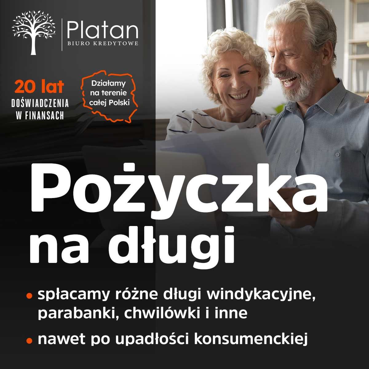 Konsolidacja chwilówek, spłata długów, prywatna pomoc, 20 lat na rynku