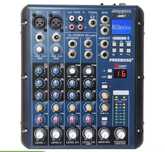 Mixer estradowy Djski 4 kanałowy USB BT PC + FX 16 efektów NOWY!!