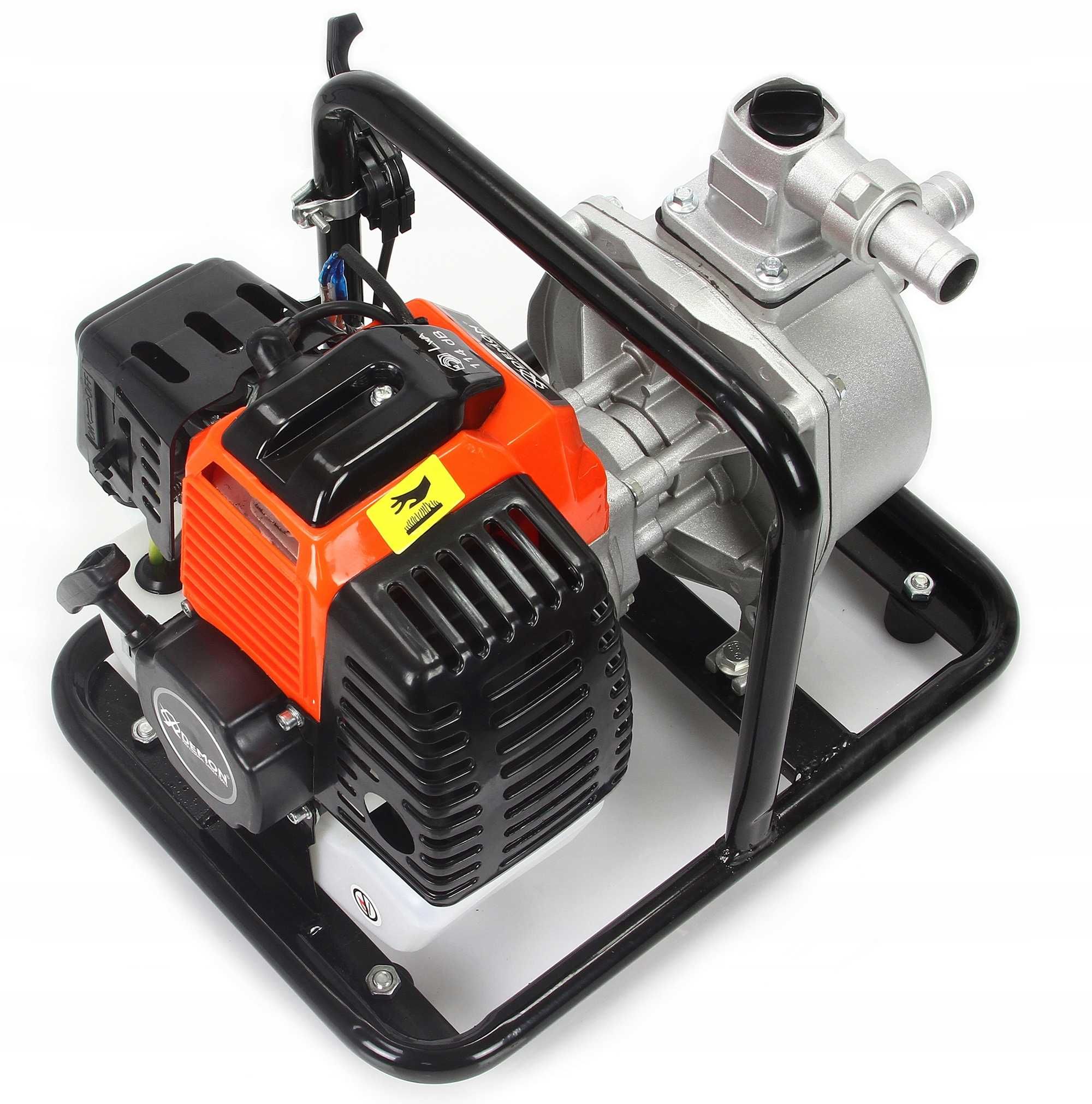 POMPA spalinowa do wody 1" 5.2Km 300l/min + 3x Olej 100ml DEMON