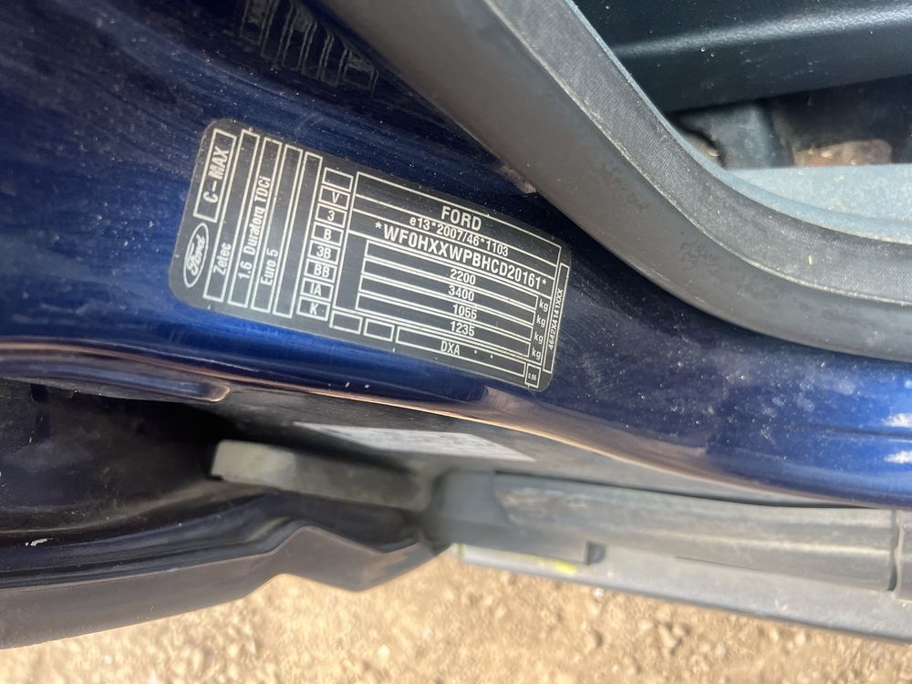 Ford Grand C Max silnik 1.6 TDCI Titanium 2012r,Anglik.