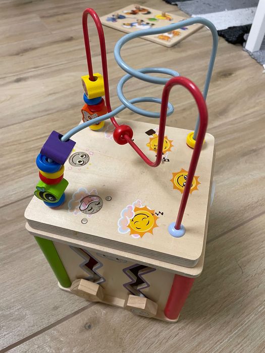 Sorter drewniany dla dzieci Lupilu