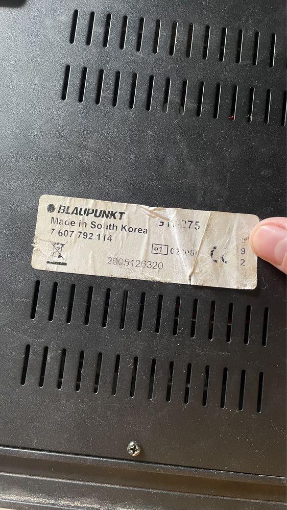 Blaupunkt gta 275