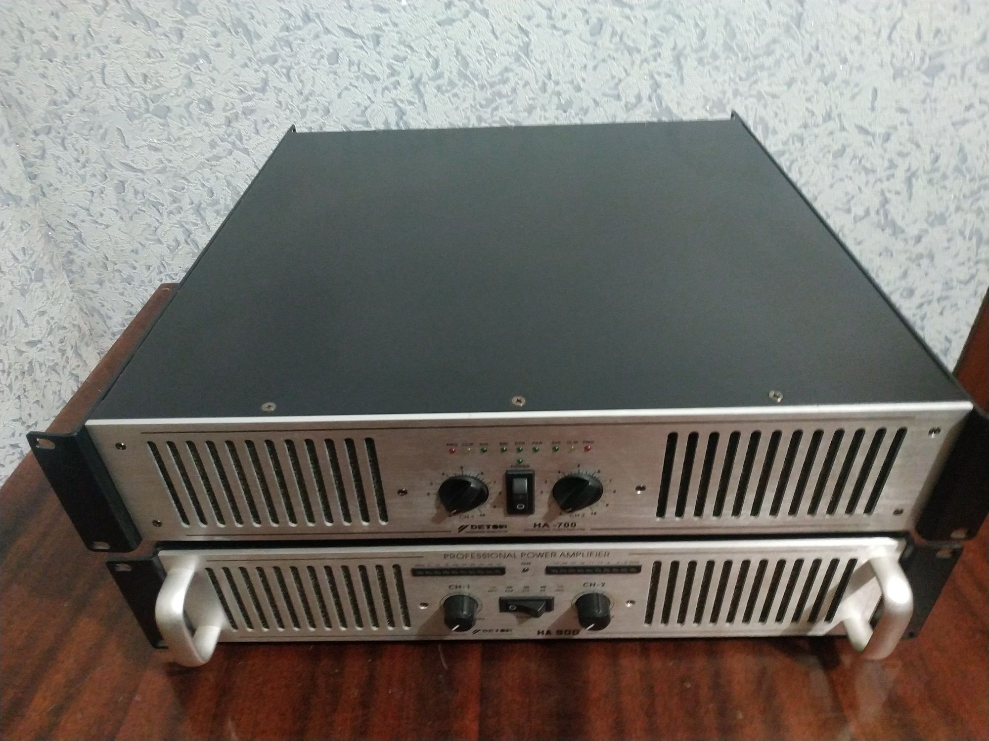 Усилители  DETON HA 700 HA900  (mag park audio qsc soundking behringer