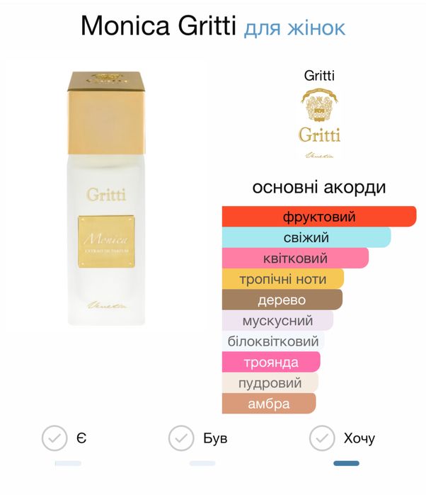 Gritti Adele, Hysterica, Monica, Mango Aoud распив