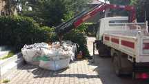 Wywóz GRUZU w workach BIG BAG Transport  HDS, wywóz śmieci odbiór gruz
