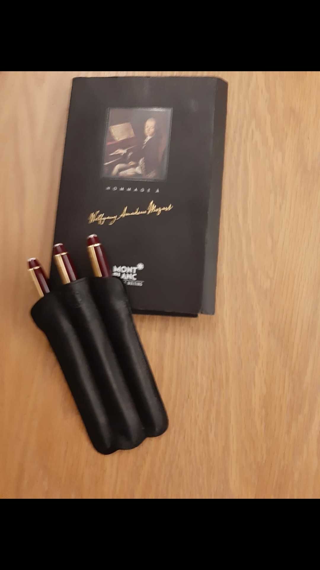 Canetas edição especial Mont Blanc com caixa original