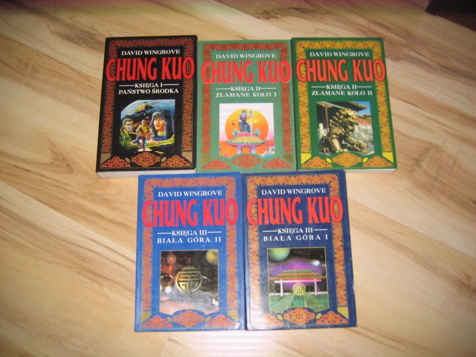 Chung Kuo Księga 1-3 Dawid Wingrove