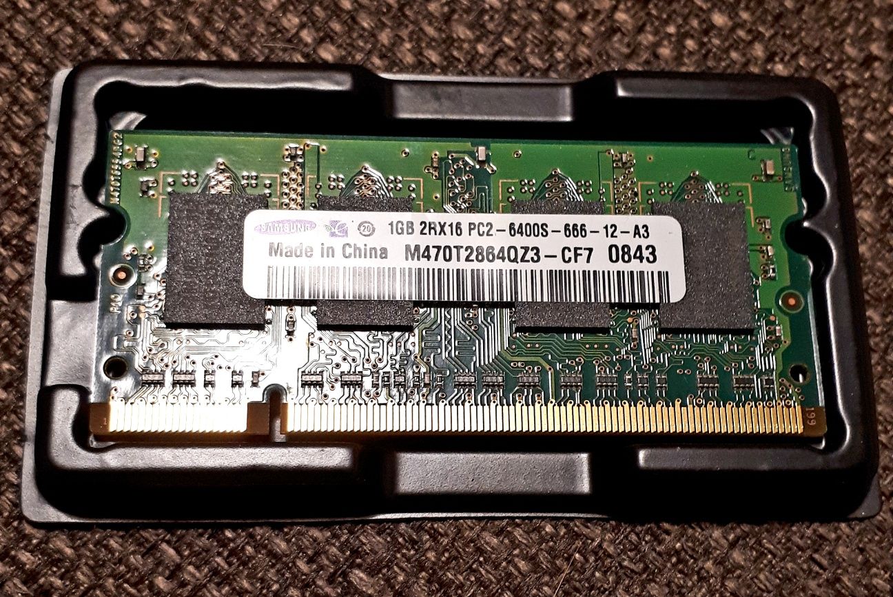 Memória Portátil RAM DDR2 2Gb (1+1)