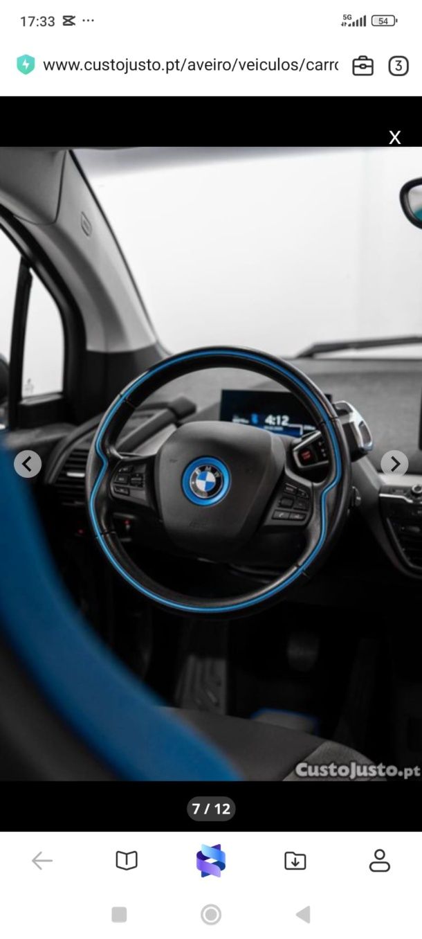 BMW i3 120 ah 2020