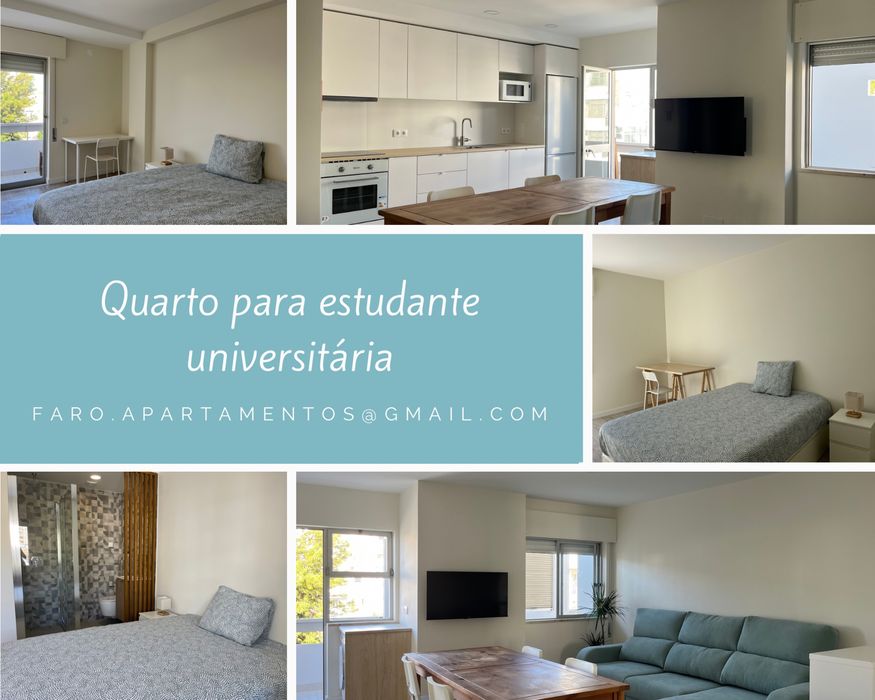 Quarto para arrendar a estudante