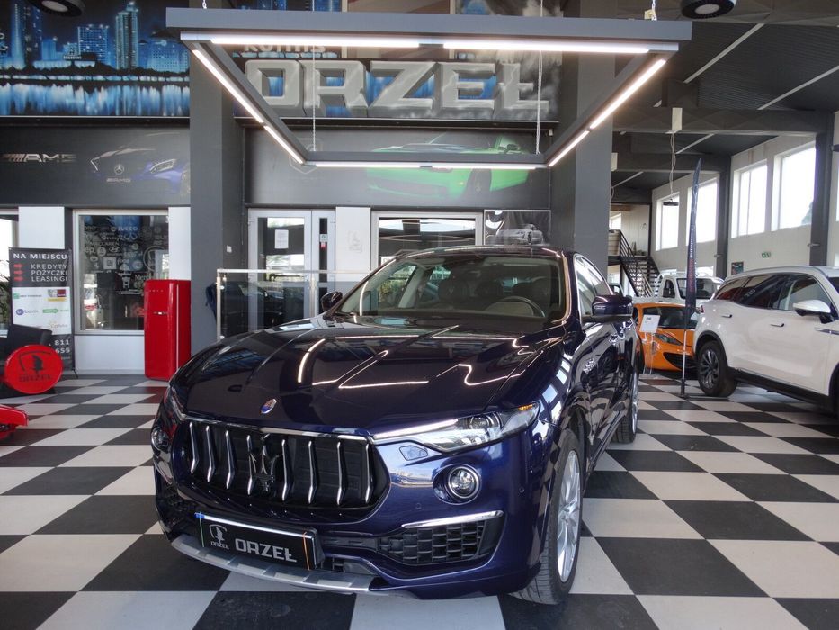 Maserati Levante Automat/Vat23 netto:162.520/Pneumat/Skóra/Hak/Panorama/4X4/Kam.360/B&W