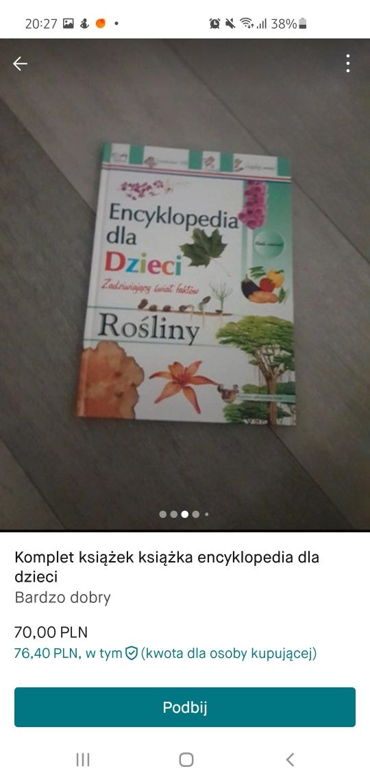 Seria książek encyklopedii dla dzieci