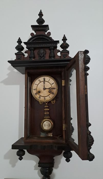 Relógio de parede antigo Junghans