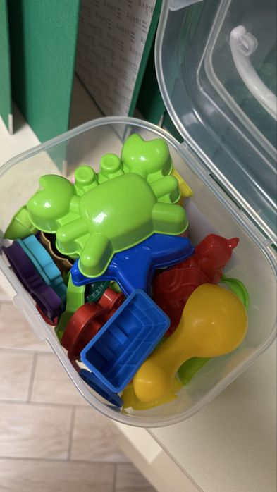 Формочки для тіста та кінетичного піску