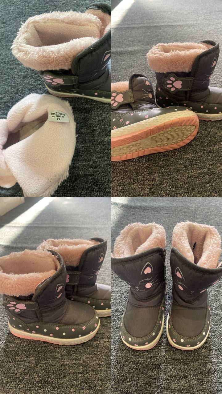 Зимові чобітки для дівчинки