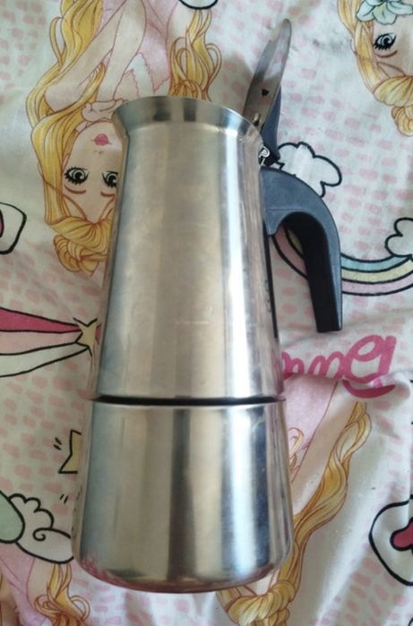 Moka de aço inoxidável