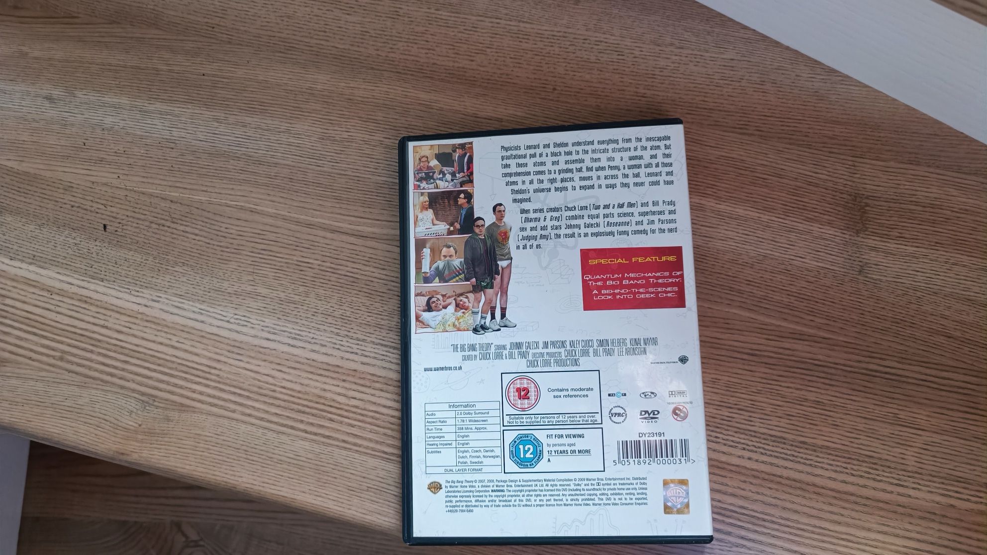 Теорія великого вибуху DVD ліцензія