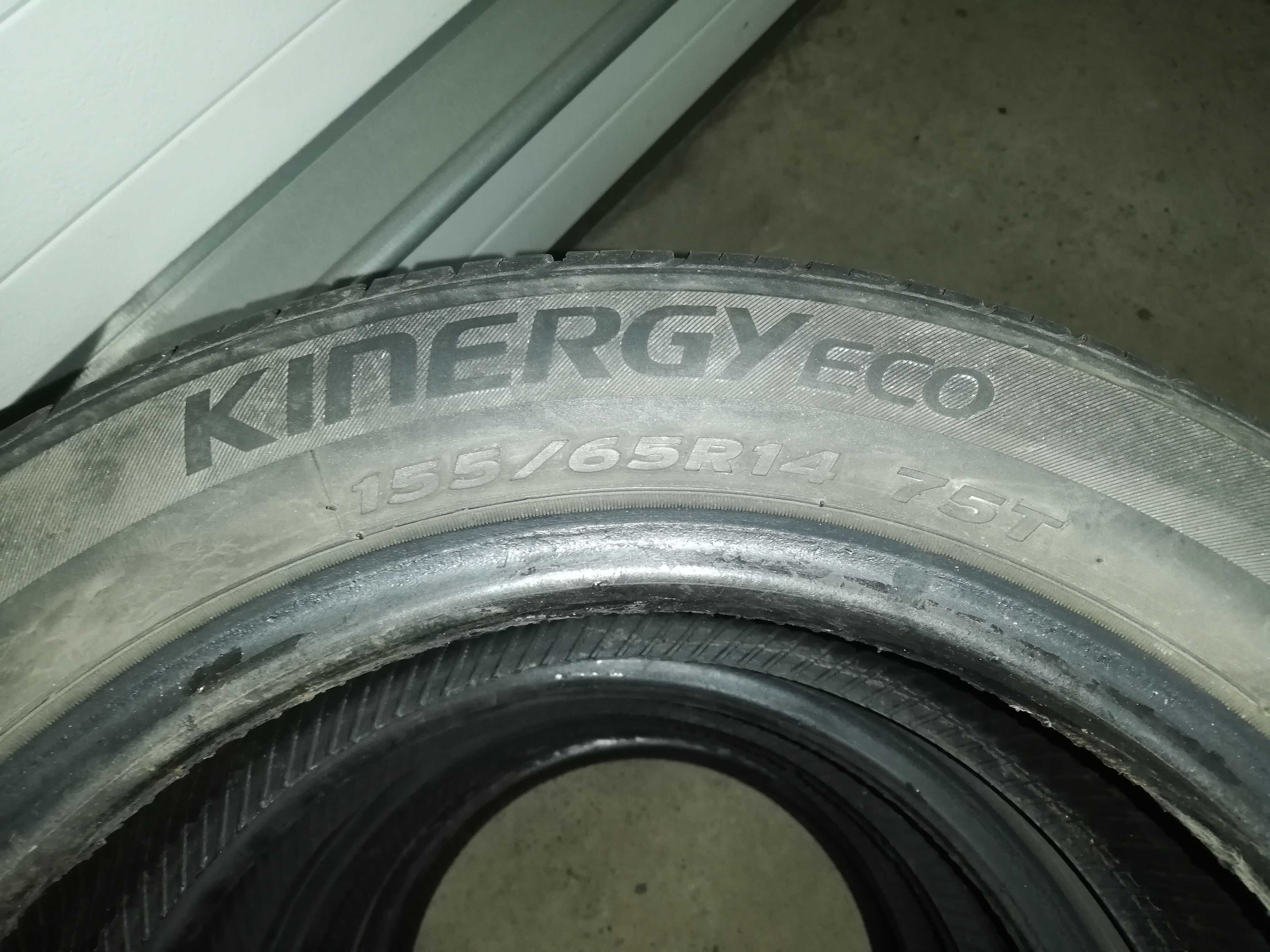 Cztery opony letnie 155 /65 R14 Kinergy eco