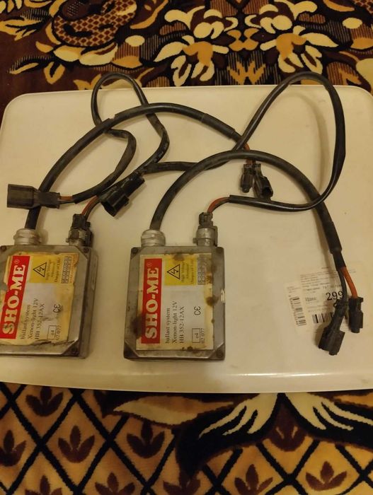 Блоки розпалювання ксенон та лампи