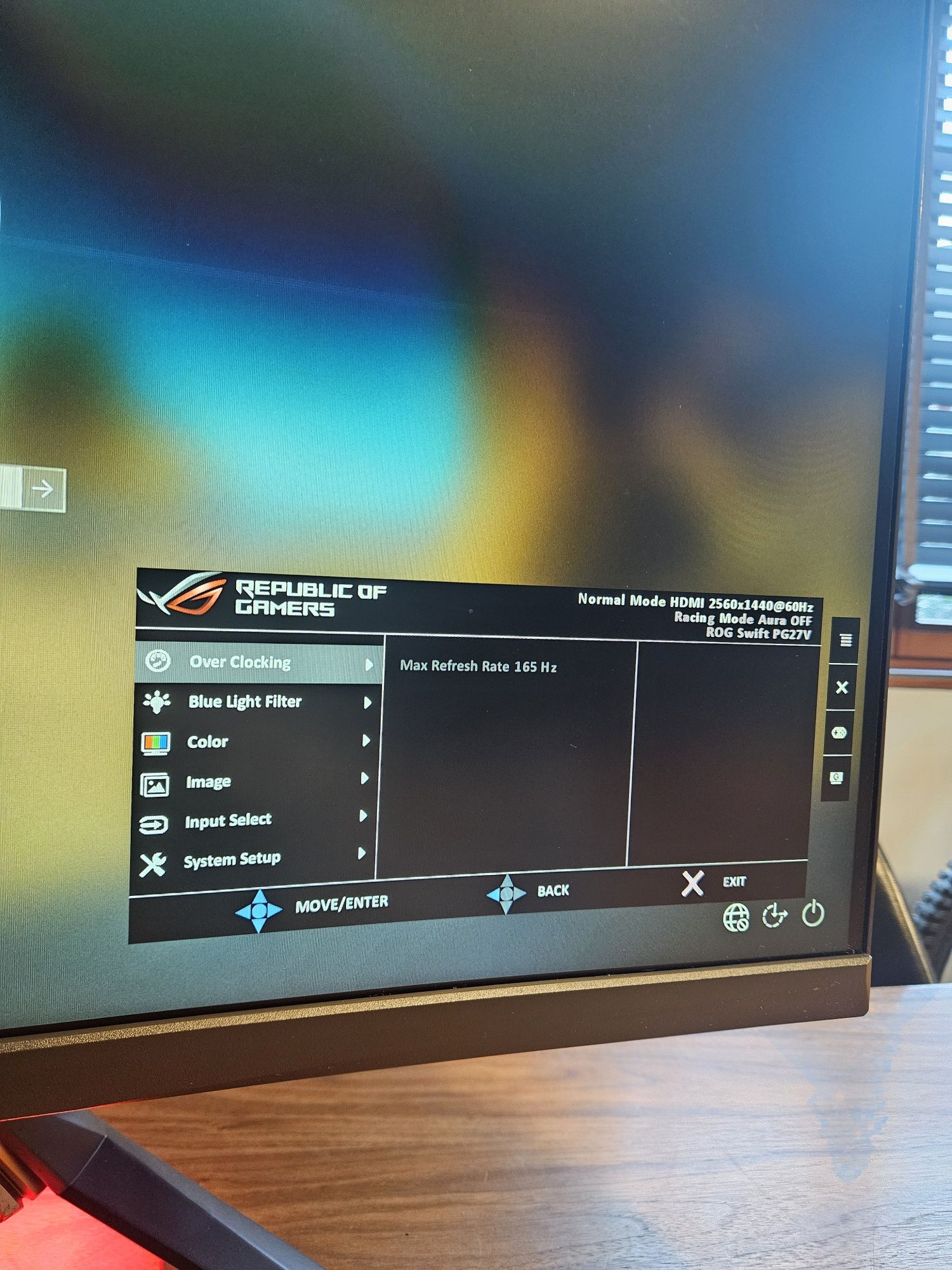 Monitor ASUS ROG swift