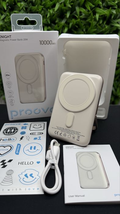 Портативная Батарея павербанк Proove Knight 20W 10000mAh beige