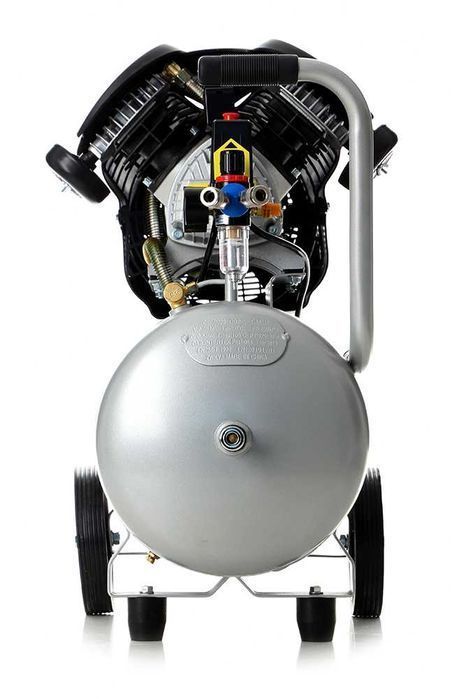 Kompresor dwutłokowy 50L sprężarka dwutłokowa 50L V2 kompresor olejowy