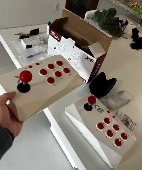 Consola 2-Joystick sem fios/20.000 Jogos